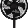 Ottimo ventilatore da tavolo elettrico 3 velocità 40 w 35x27x57 cm nero
