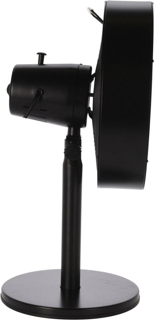 Excelente ventilador de mesa eléctrico 3 velocidades 40 w 35x27x57 cm negro