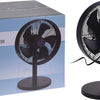 Ottimo ventilatore da tavolo elettrico 3 velocità 40 w 35x27x57 cm nero