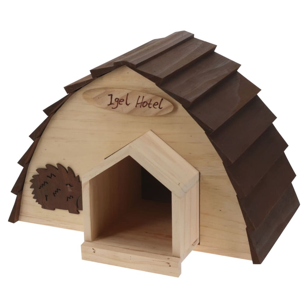 Progarden Progarden Hedgehog House 34.5x20x23,5 cm con corteccia d'albero