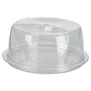 Excellent houseware taartstolp transparant 34 cm