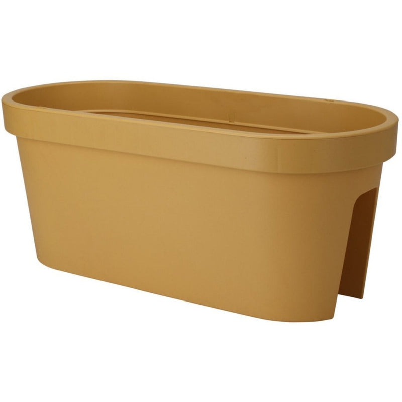 Cassetta da balcone Pro Garden 60x28x25 cm giallo ocra