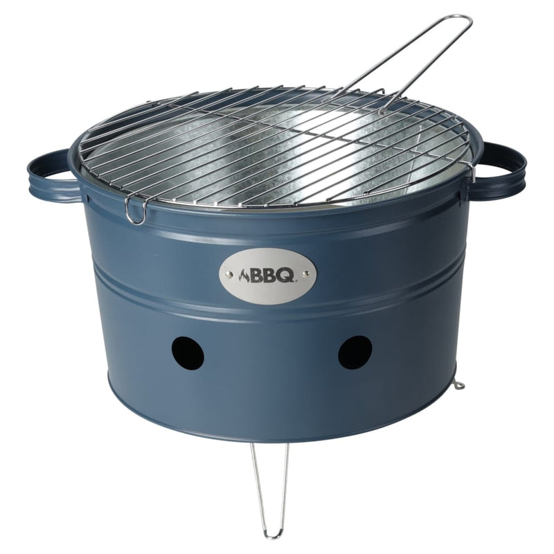 Progarden Barbacoa de progarden con 2 manijas de 34.5 cm Matt Blue oscuro