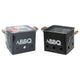 BBQ cube mini barbacoa 28,5x15,5x15 cm negro
