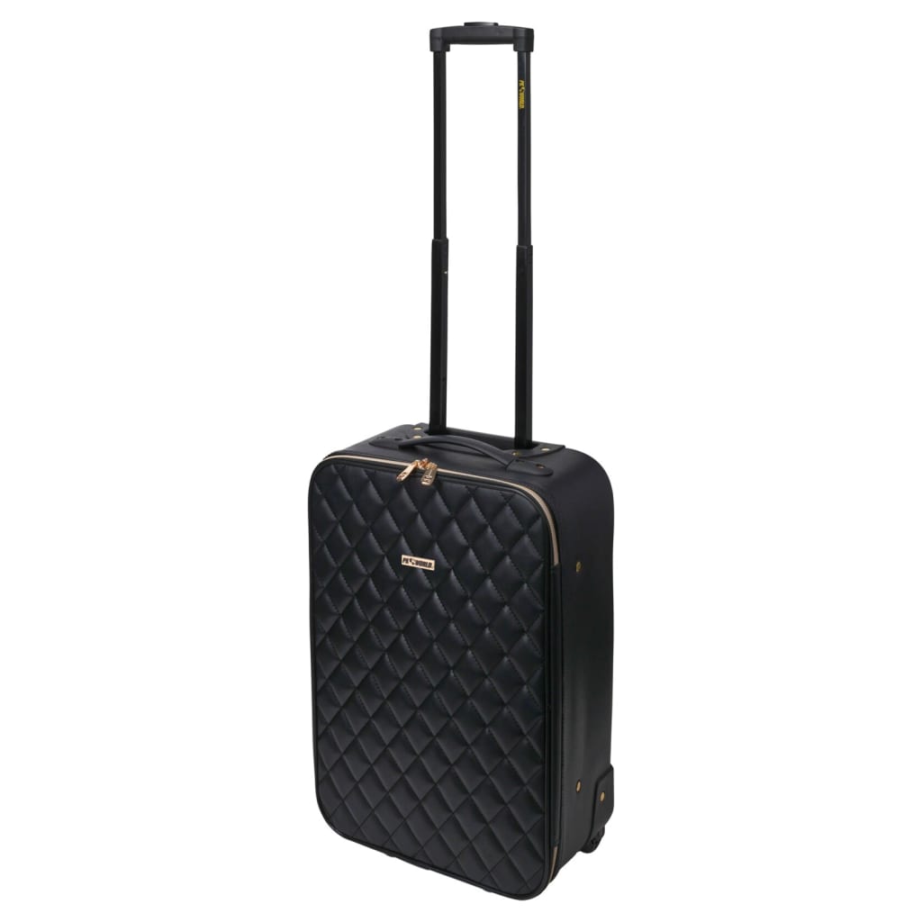 Proworld Proworld valigia con design cucito 28 l nero