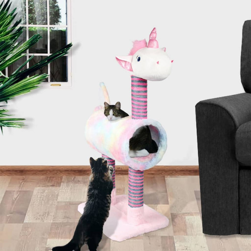 Pets Collection Pets Collection Cat Scratching Pole Unicornio 40x30x85 cm
