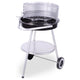 Barbacoa BBQ 47x77 cm acero inoxidable negro