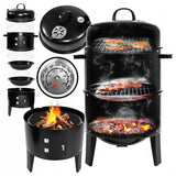 PROGARDEN PROGARDEN BARBECUE A CAMPIO CON ACCESSO E 2 GRILLES NERO - afbeelding 2