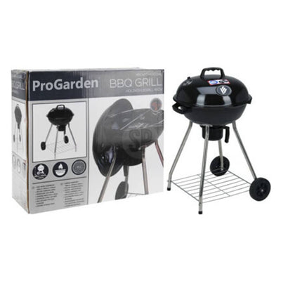 Progarden Progarden Barbecuegrill on Wheels Nero