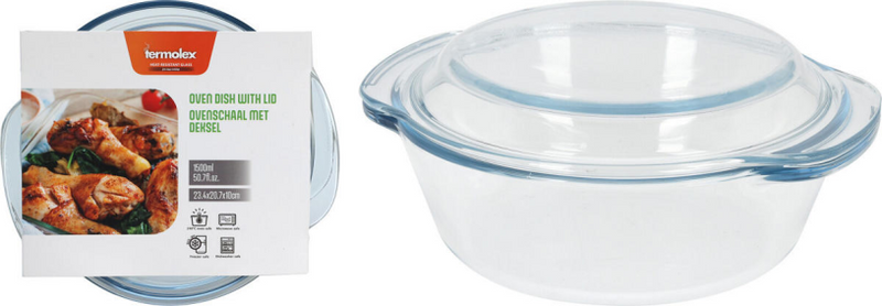 Teglia con coperchio 1500 ml