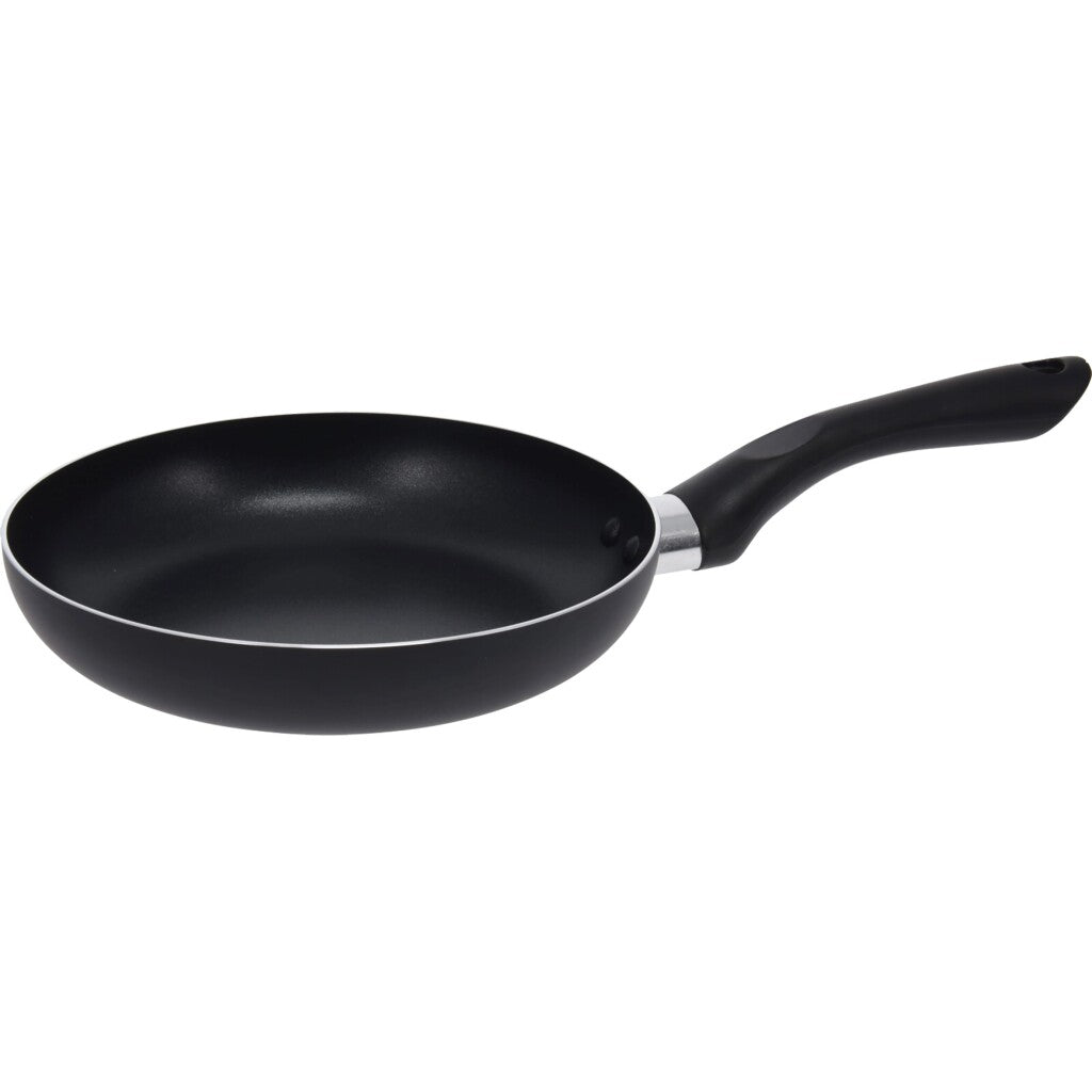 Ottima padella di frittura per casalinghi da 20 cm in alluminio nero