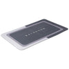 Bathroom solutions badkamermat 79.5x49.5 cm grijs