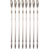 Spiedini Vaggan in acciaio inox 41 cm 8 pezzi