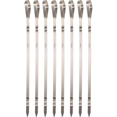 Vaggan stainless steel skewers 41 cm 8 pieces