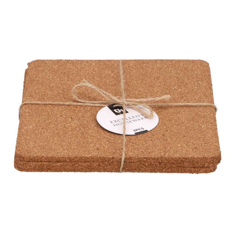 Cash -Set Cork Set di 3