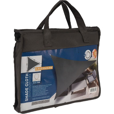 PROGARDEN PROGARDEN TRIENGLE DELLA TARBA SHADERE 3.6X3.6X3.6 M GRIGIO