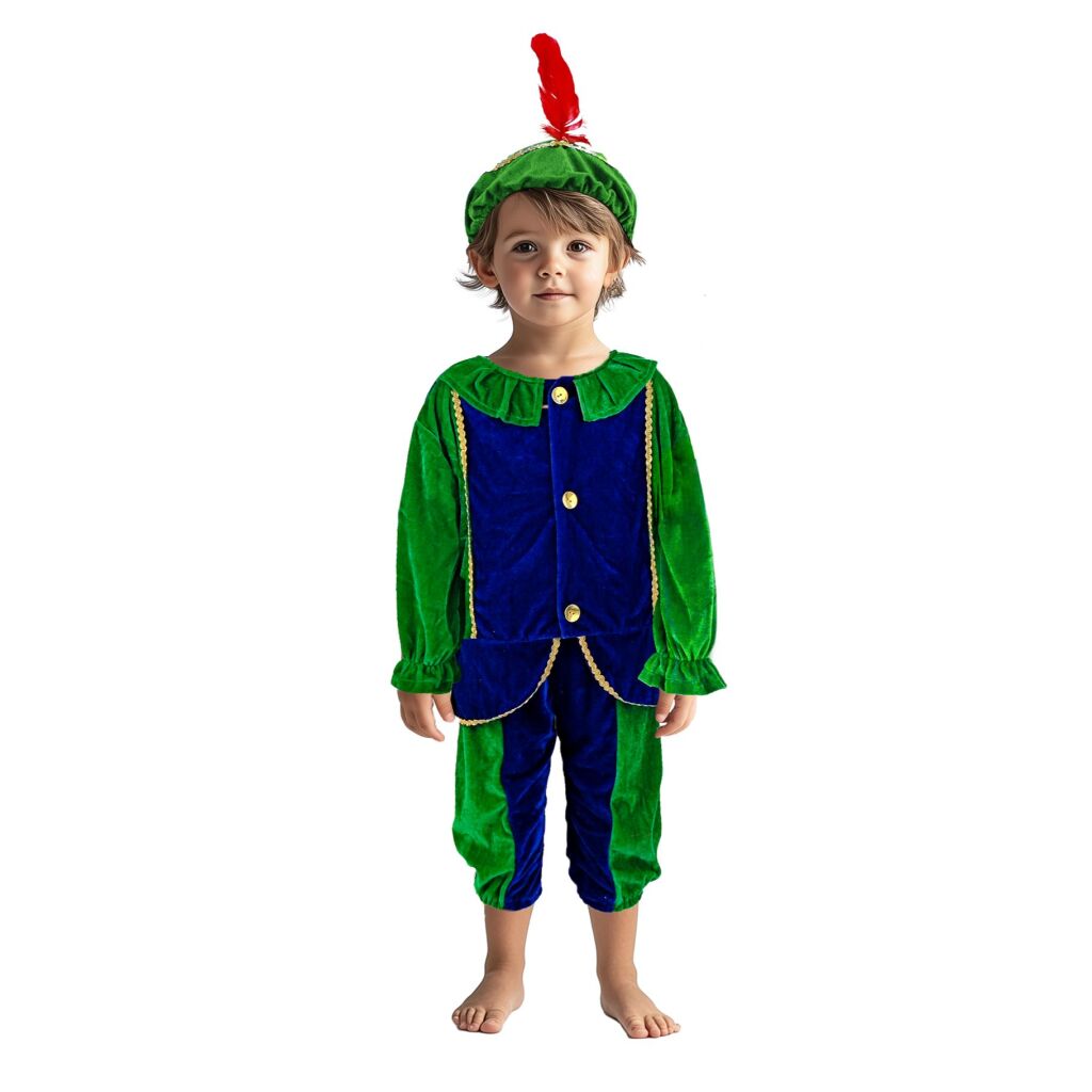 Altre marche Pete tuta verde blu 110-116 cm | 2 pezzi