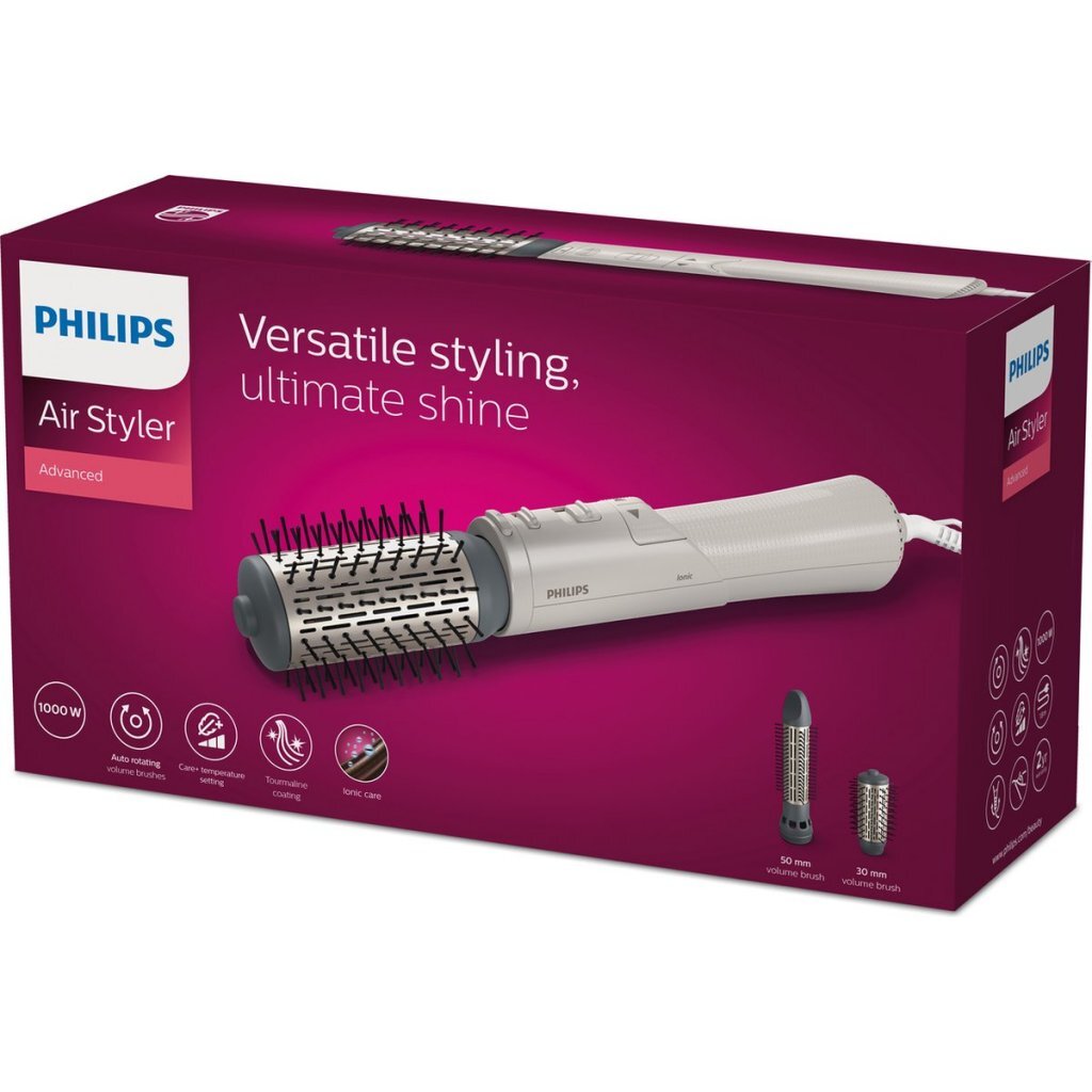 Philips bha710 00 airstyler 7000 series f ouml;hnborstel zilver