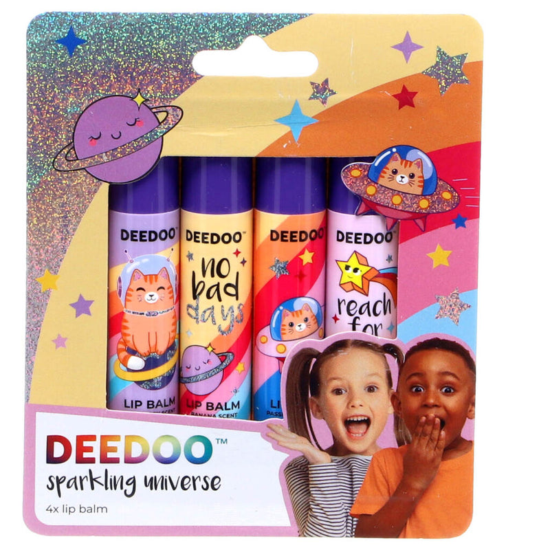 Doo dooo Lipbalm Sparkling Universe con aroma