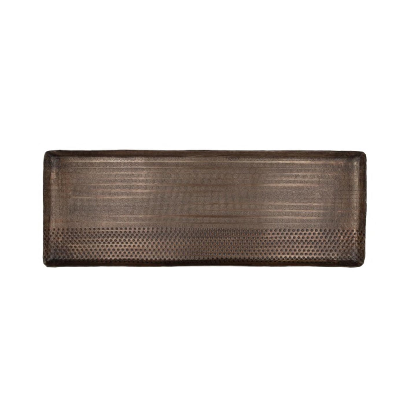 Vassoio Hbx natural living 45x18x1,5cm ottone