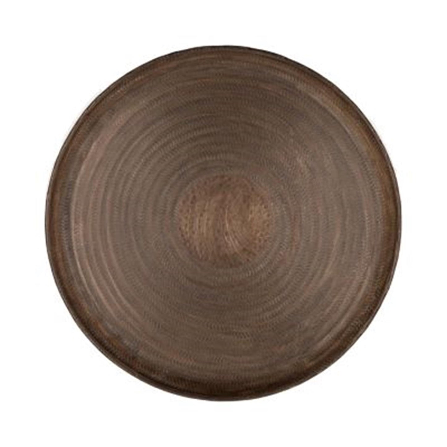 Vassoio HBX Natural Living in metallo dia38 cm
