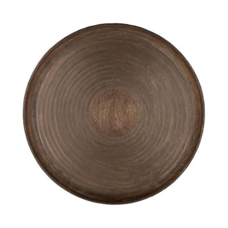 Hbx natural living dienblad metaal dia38cm