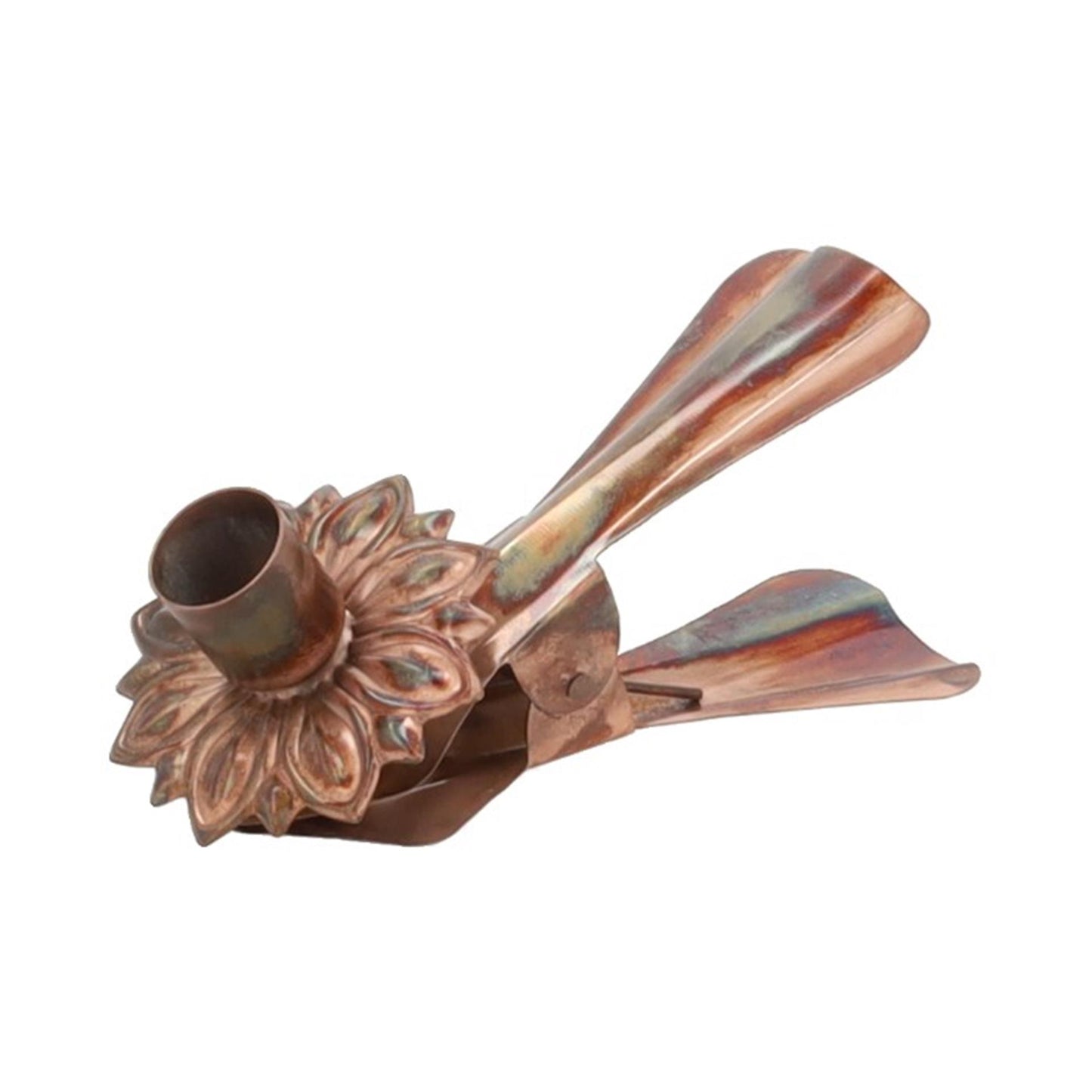 Candeliere Hbx natural living con clip bonez bronzo 16x7cm