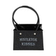 Hbx natural living macetero modelo muérdago h12cm negro