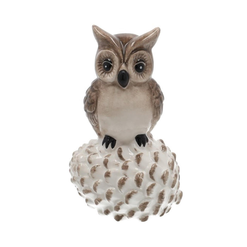 Hbx natural living beeld olly uil h13m keramiek