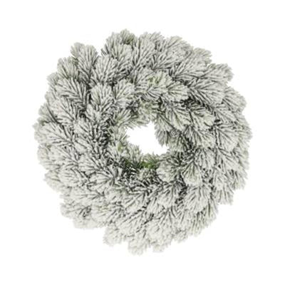 Hbx natural living krans nobilis besneeuwd h7d28cm