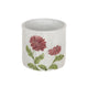 HBx macetero natural living gerbera rojo ø12,3xh11,3cm