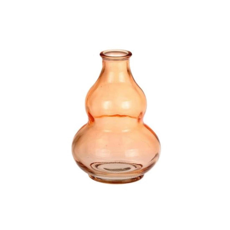 Hbx natural living vaas bobble oranje ø9xh12,5cm