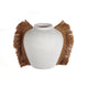 Vaso Hbx natural living flugilo ø16,5xh20cm stile boho