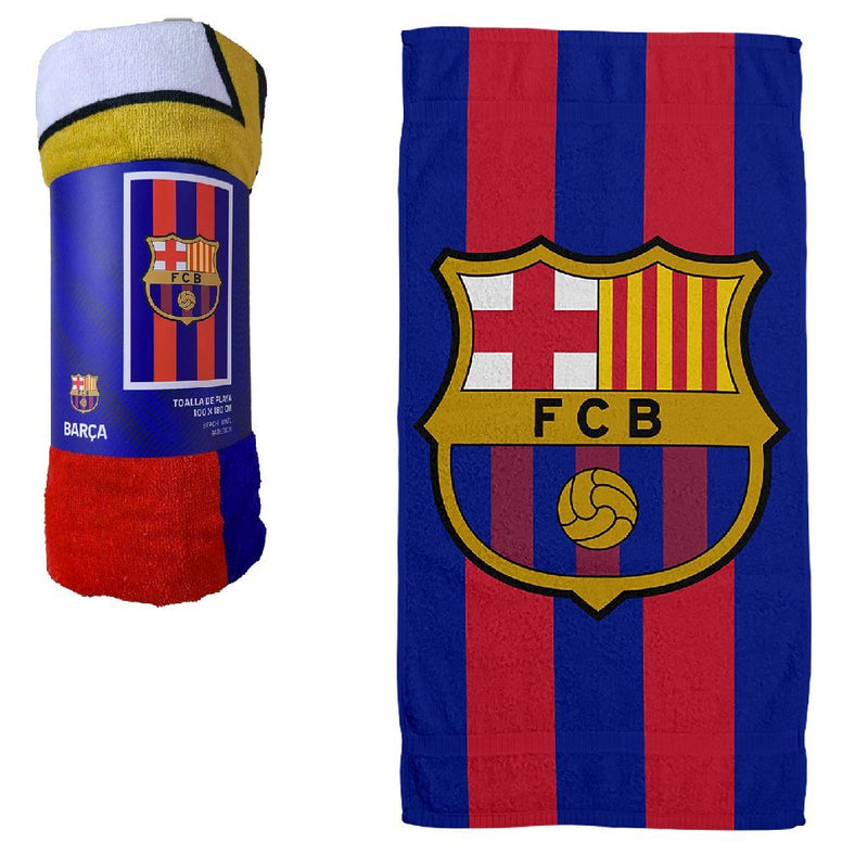 Altri marchi FC Barcelona Badlaken 100x180 cm Blue Red