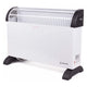 Calefactor convector Benson 75- 1500w 52x17x32,5 cm blanco negro