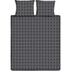 Copertina per piumino singolo di cotone Cate 140x200 220 cm Antracite grafica