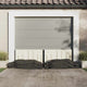 Vidaxl Sandbags 25 St 103x25 cm HDPE Donkergroen