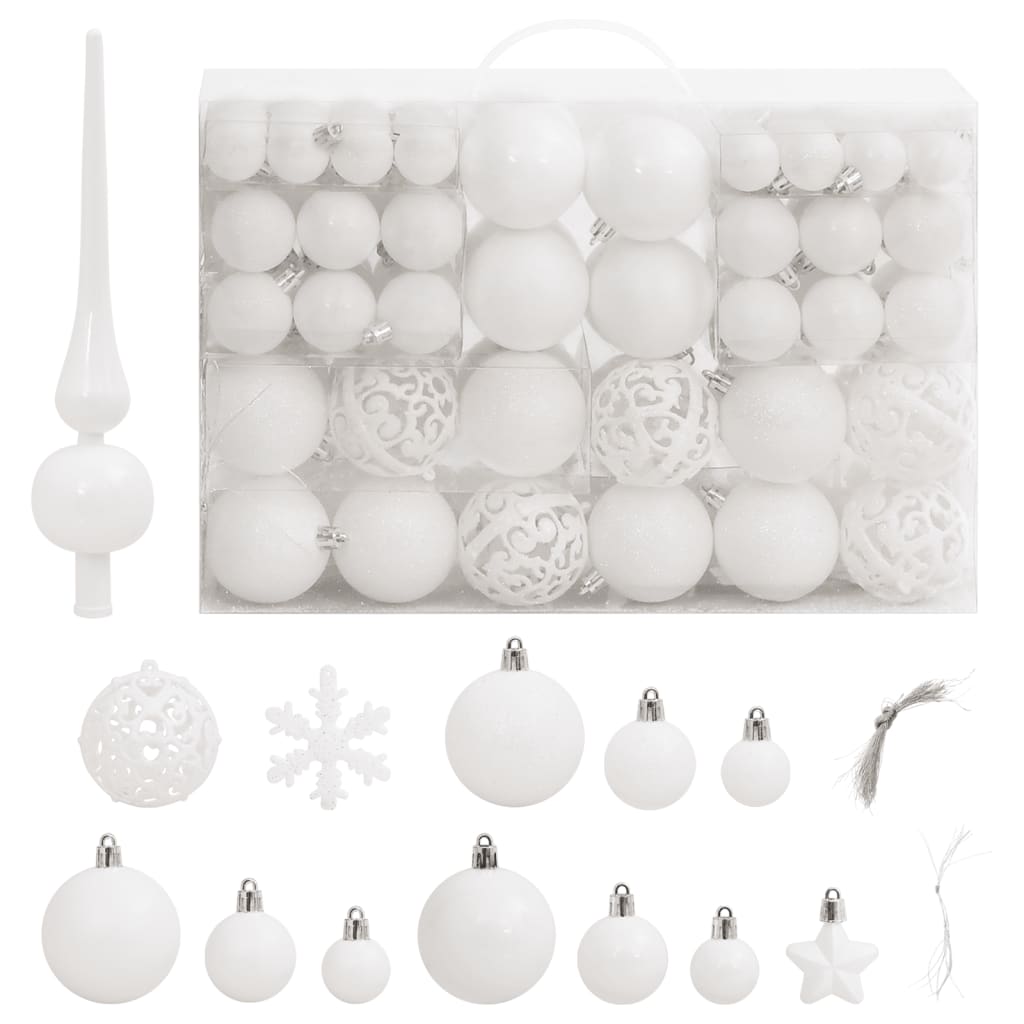 Vidaxl Ball Ball Set da 111 parti Polytirene Bianco