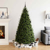 Vidaxl 111 partes Bola de Navidad Conjunto de poliestireno negro