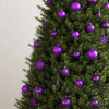 Vidaxl Set palline di Natale 111 pezzi in polistirolo viola