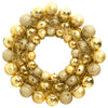 Vidaxl Christmas Wreath 45 cm de poliestireno dorado