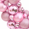 VidaXL Kerstkrans 45 cm polystyreen roze