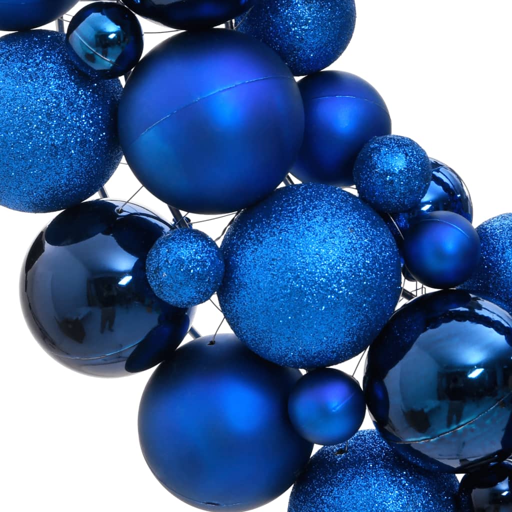 Vidaxl Christmas Greath 45 cm Polytyrene Blue