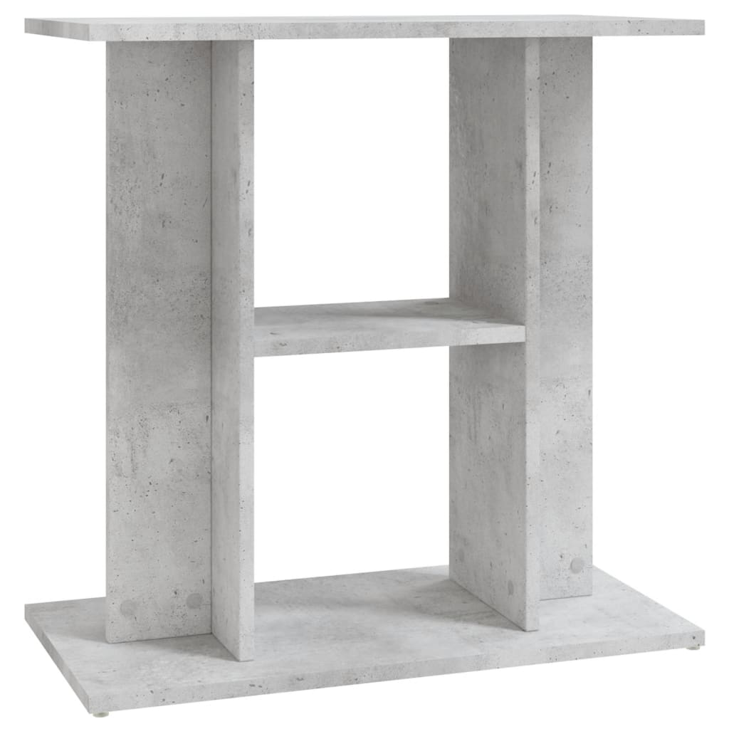 Vidaxl Aquarium Standard 60x30x60 cm de madera procesada betongrijs