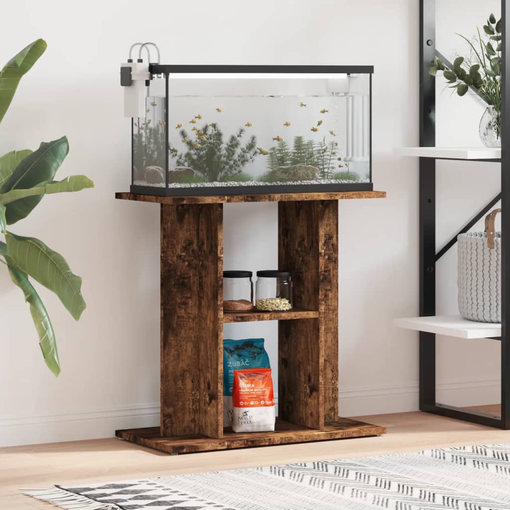 Vidaxl Aquarium Standard 60x30x60 cm Colore in legno a legna