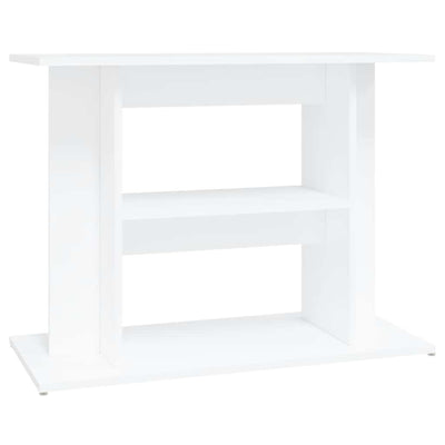 Vidaxl Aquarium Standard 80x35x60 cm Bianco in legno elaborato