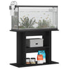 Vidaxl Aquarium Standard 80x35x60 cm de madera procesada negra
