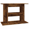 Vidaxl Aquarium Standard 80x35x60 cm de madera propiedad de roble ahumado