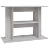 Vidaxl aquariumstandaard sonoma grijs 80x35x60 cm bewerkt hout