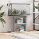 Vidaxl Aquarium Standard 80x35x60 cm Sonoma grigio elaborato